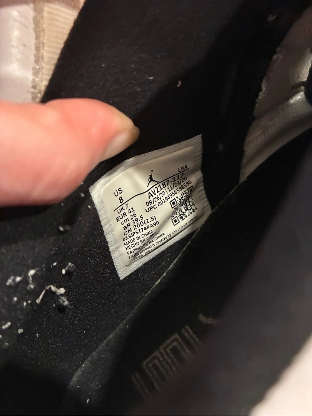 Jordan shoe retro